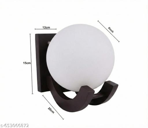 Modern Wall Sconce with Round Globe Light – Elegant & Minimalist Wall Lamp
