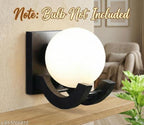 Modern Wall Sconce with Round Globe Light – Elegant & Minimalist Wall Lamp