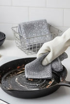 Heavy-Duty Reusable Wire Dishcloth – 10 Pack | Tough on Grease, Gentle on Surfaces