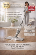 Sparkle Stream™ 360° All-in-One Spray Mop