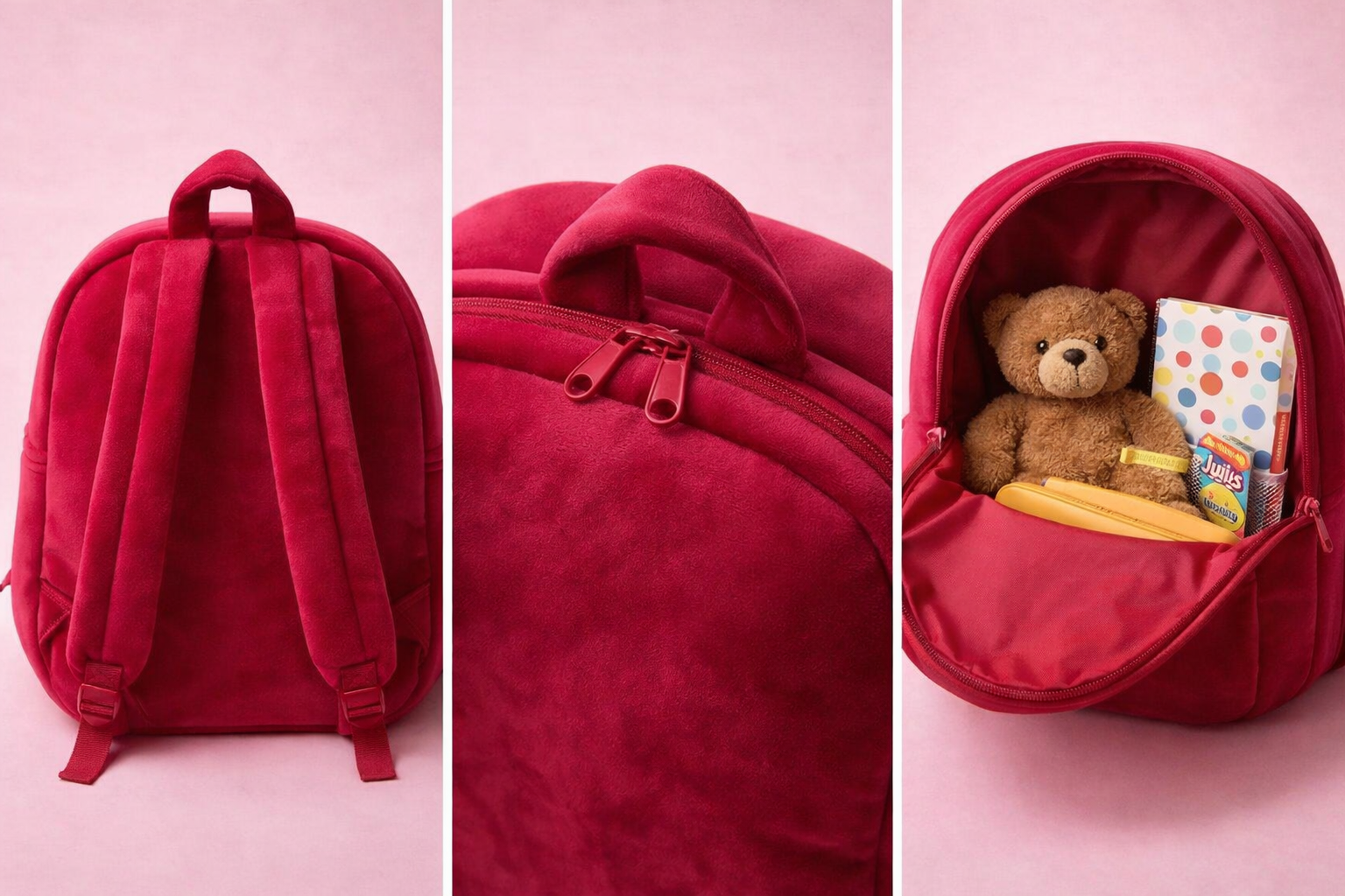 Adorable Teddy Bear Backpack – Cute, Soft & Stylish Bag for Kids