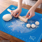 Non-Stick Baking Mat with Measurement Guide – Perfect for Pizza, Dough, and More