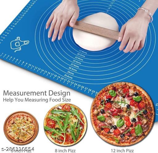 Non-Stick Baking Mat with Measurement Guide – Perfect for Pizza, Dough, and More